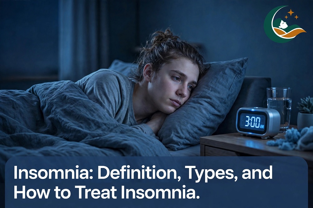 Insomnia: Definition, Types, and how to treat insomnia.
