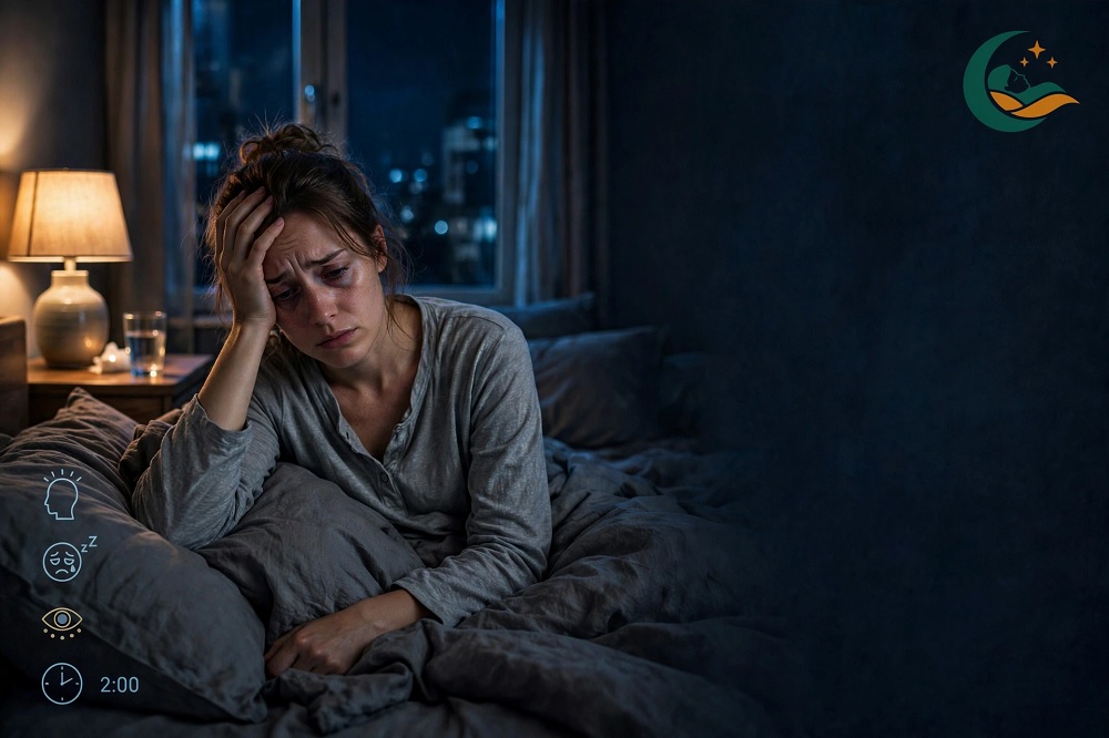 What are the Insomnia’s symptoms in adults ?